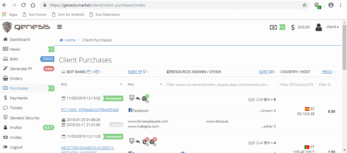 buyer browser extension in action