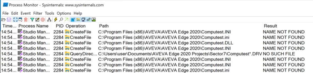 procmon driver overview