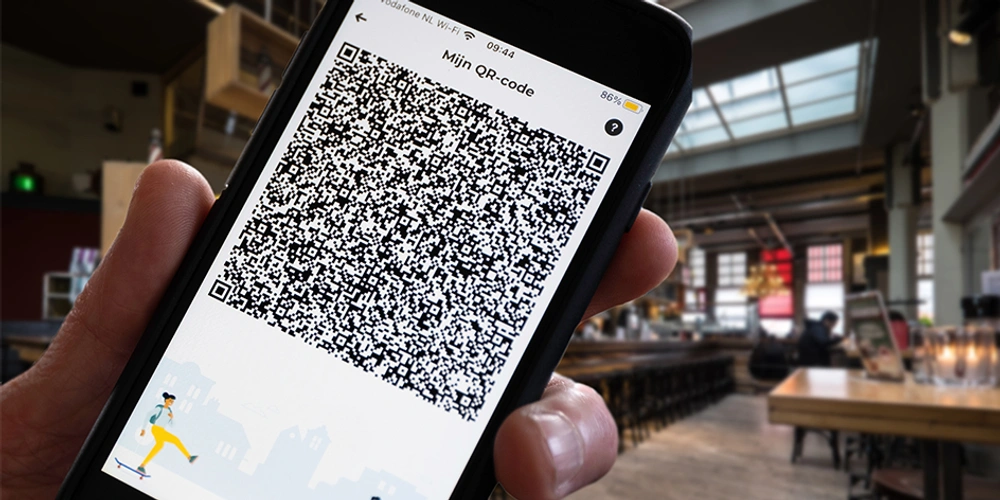 corona check qr code