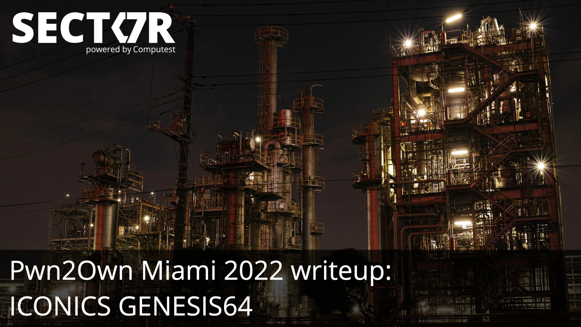 pwn2own miami ICONICS GENESIS64