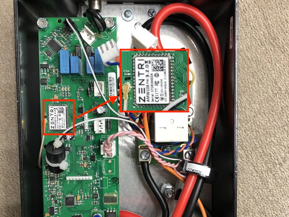 JuiceBox EVSE internal components photo
