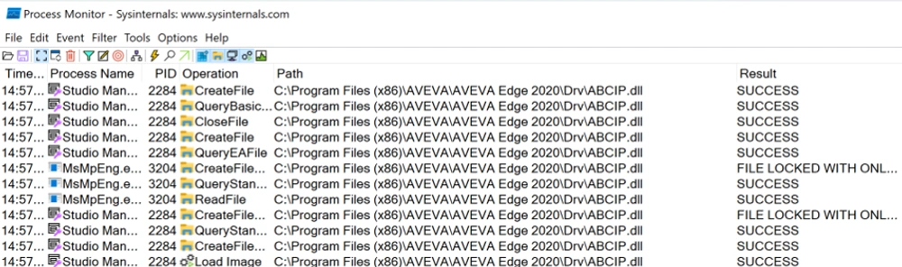 procmon driver overview